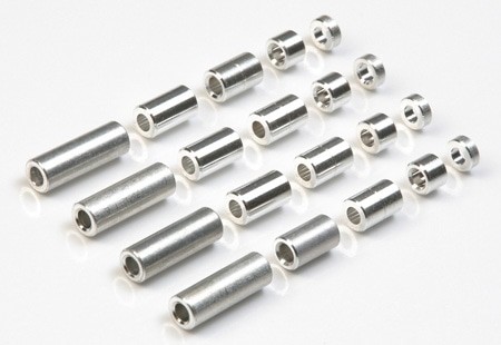 田宮四驅車 15473 鋁管，鋁合金墊片套裝（12/6.7/6/3/1.5mm）