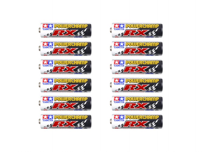 田宮四驅車 55120 POWERCHAMP RX 3號鹼性電池（12顆）
