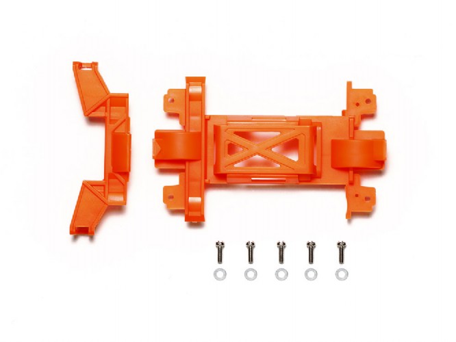 田宮四驅車 95681 MS 強化齒輪蓋（螢光橘）
